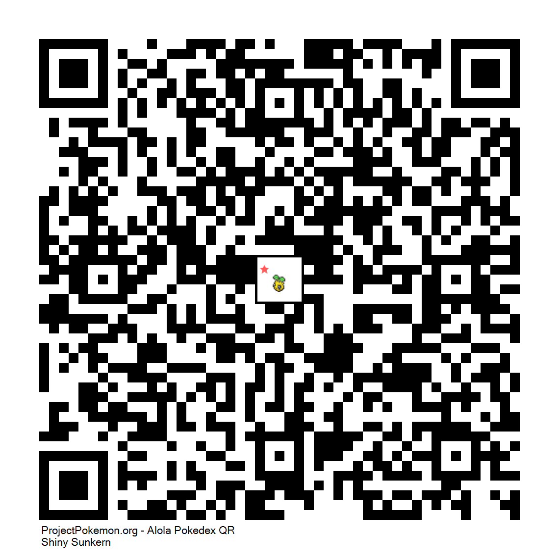 001 - Shiny Bulbasaur.png - Generation 7 - QR Codes - Project Pokemon Forums