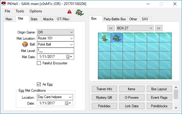 is there a way I can fix the hacked pokemon sprite? - PKHeX - Project  Pokemon Forums