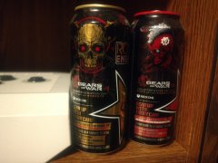 Gears of War 4 - Rockstar Energy Promotional cans 3 and 4 of 4