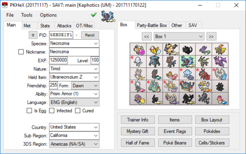 pkhex pokemon files download