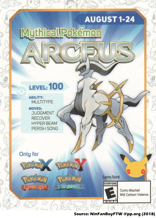 Pokémon : Mission Arceus - Exacash