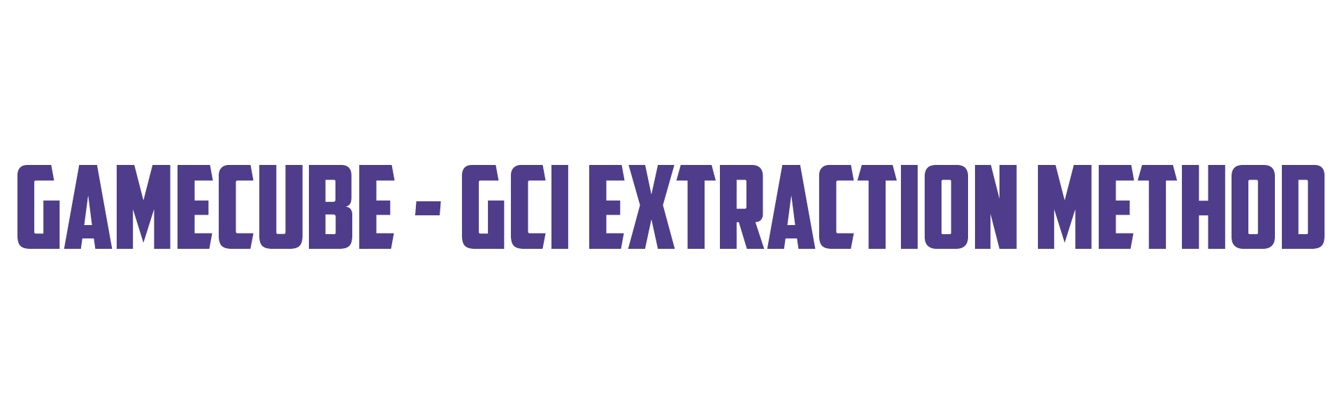 More information about "GCI Extraction Method"