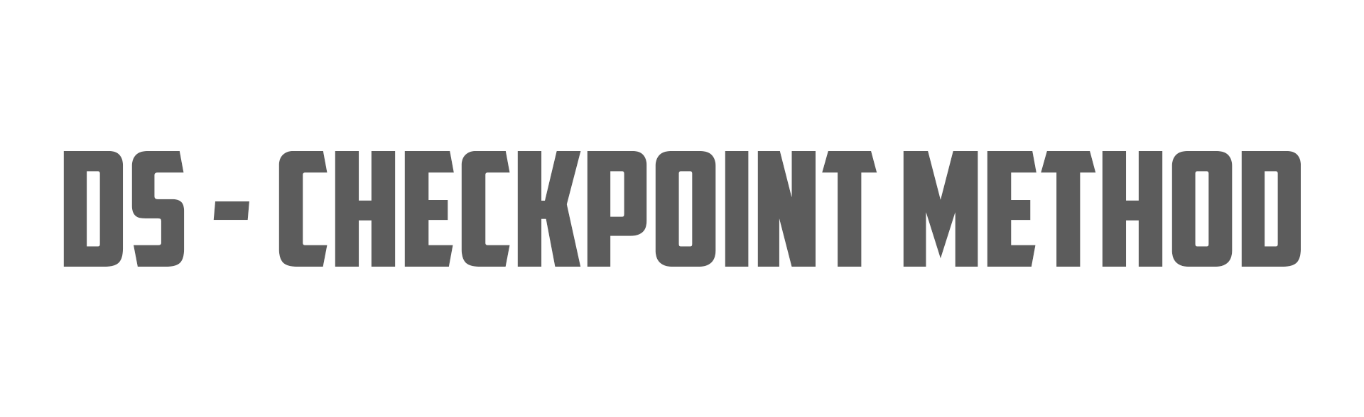 More information about "Using Checkpoint"