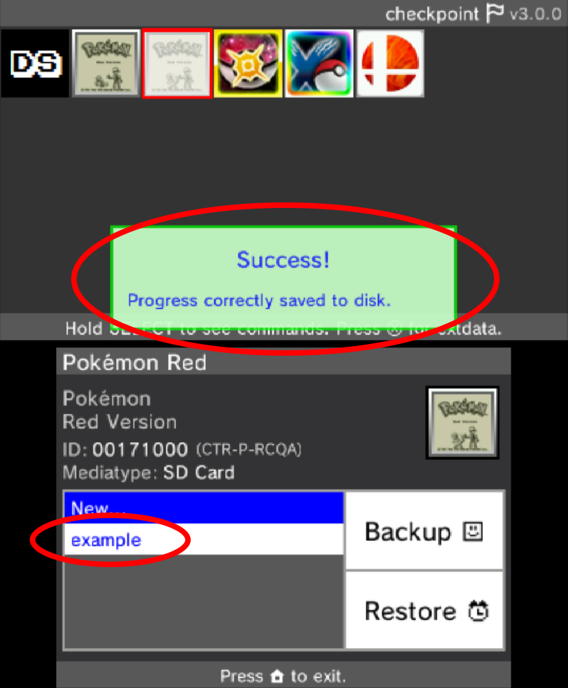 Managing 3ds Saves Using Checkpoint Saves Guides And Other Resources Project Pokemon Forums