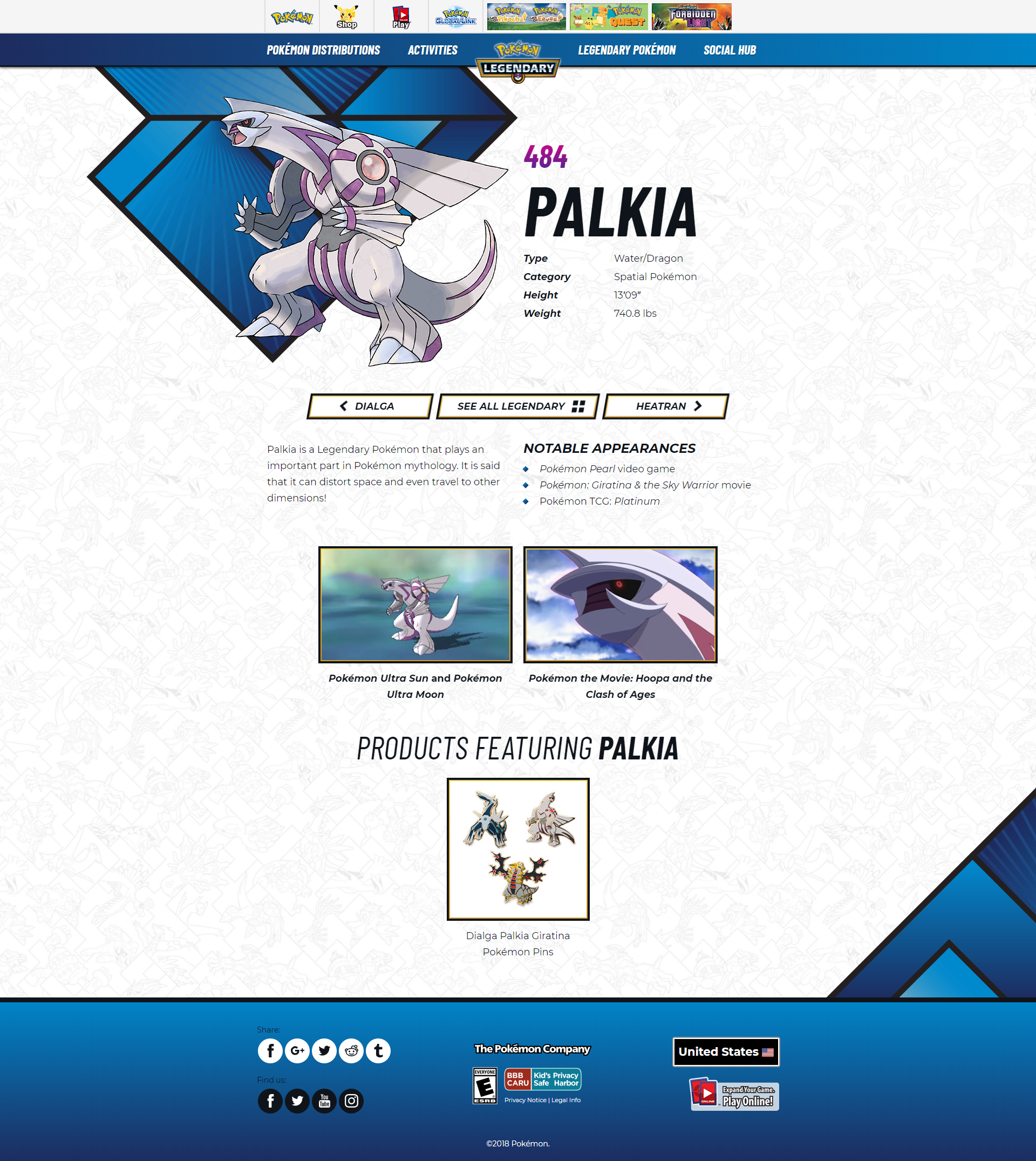 2018 Legends Palkia English Project Pokemon Forums - how to get the event pokemon in roblox pokemon legends free event