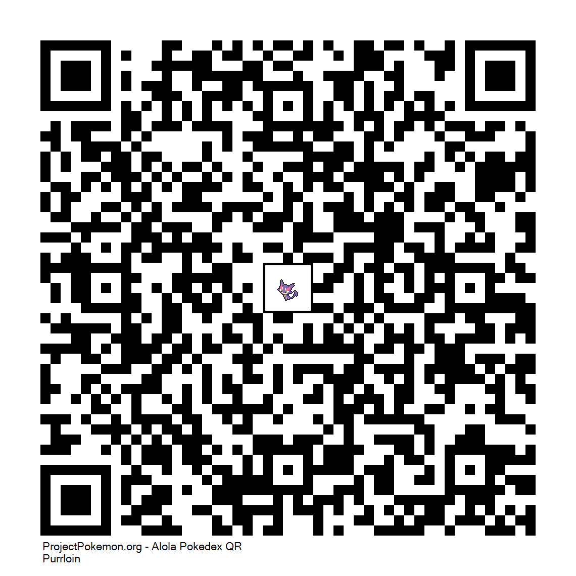 Purrloin qr code