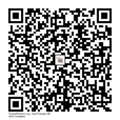 POKEMON POKEDEX Sticker EF #488-489 CRESSELIA / PHIONE Edition