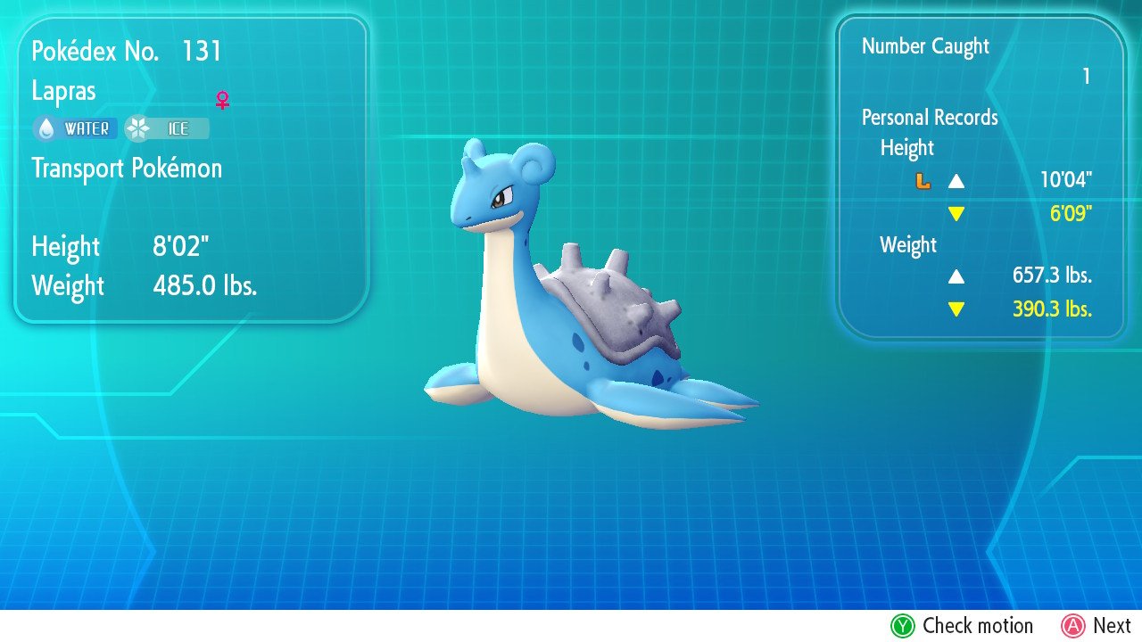 Silph Co Gift Lapras Standard Gameplay Project Pokemon