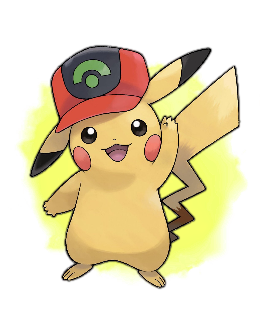 HOW TO DRAW PIKACHU WITH CAP 