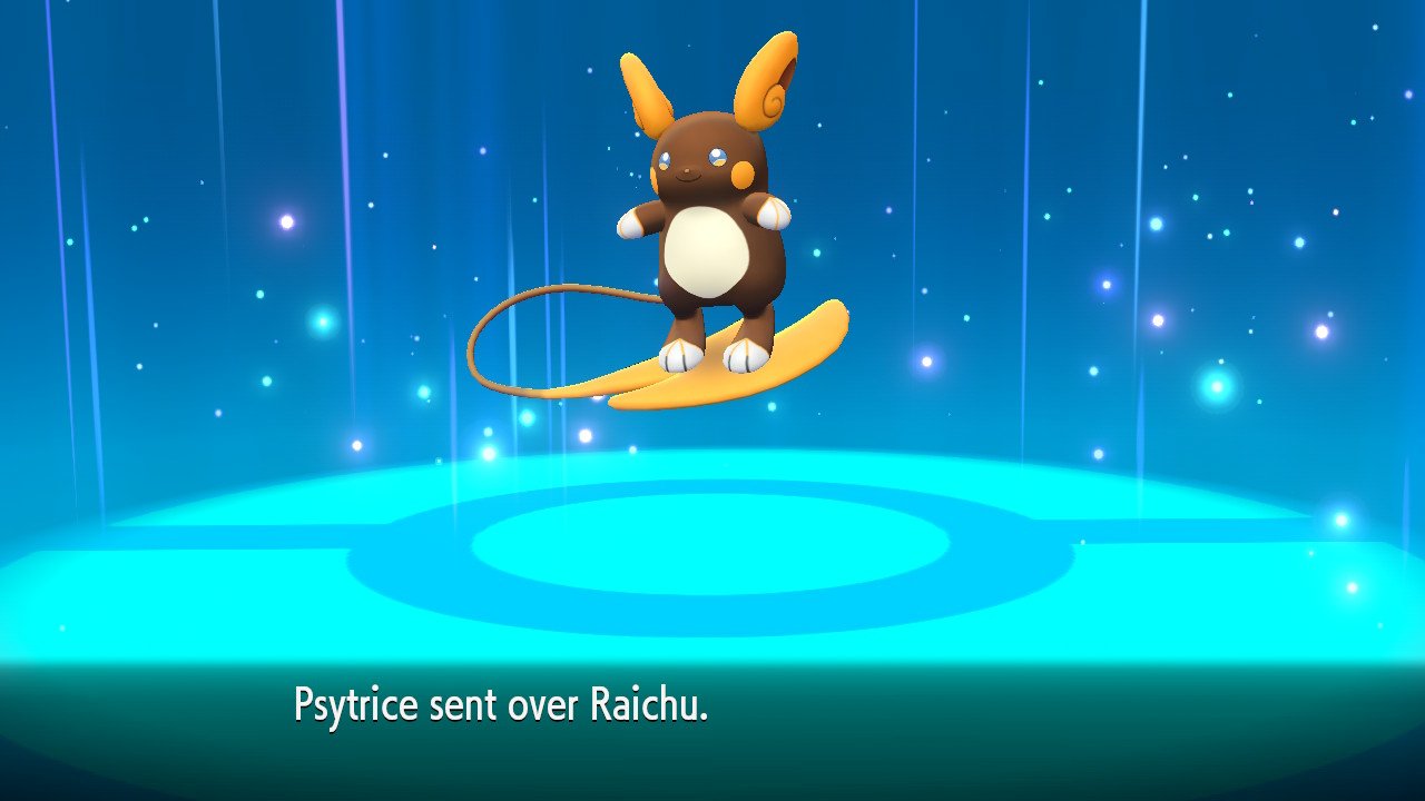 Alolan Raichu Pokemon Trade Go