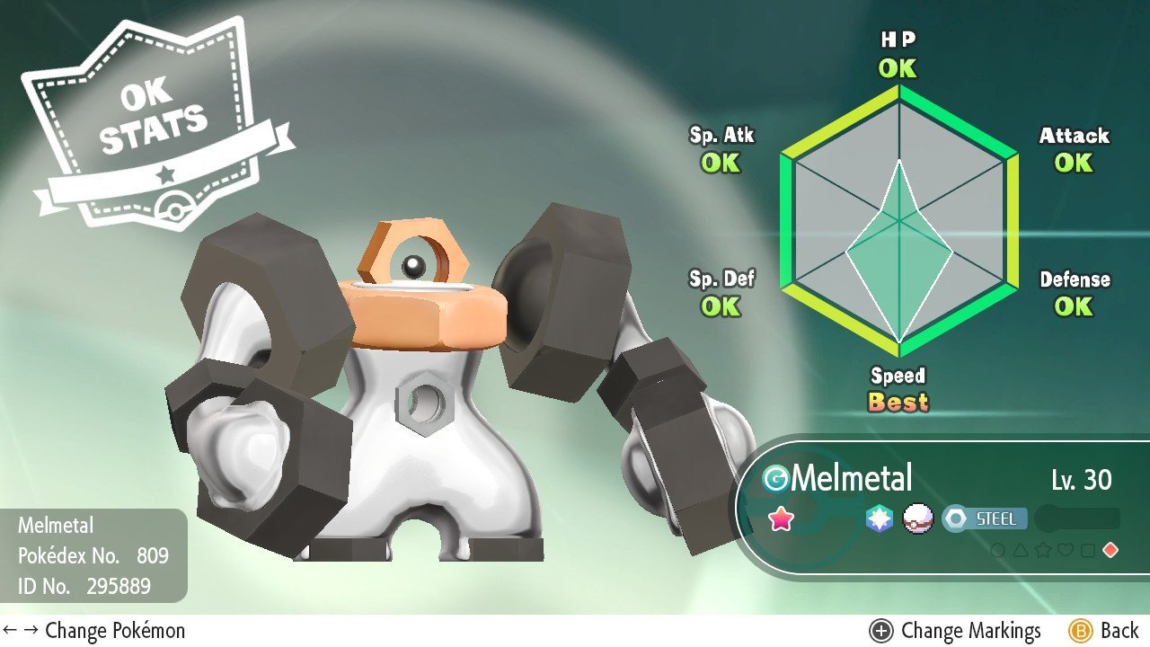 809 Melmetal Go Park Living Dex Project Pokemon Forums - roblox pokemon meltan