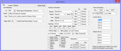 More information about "WC6 Editor (Deprecated)"