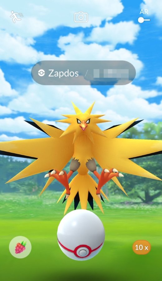 146 - Moltres - Go Park: Living Dex - Project Pokemon Forums