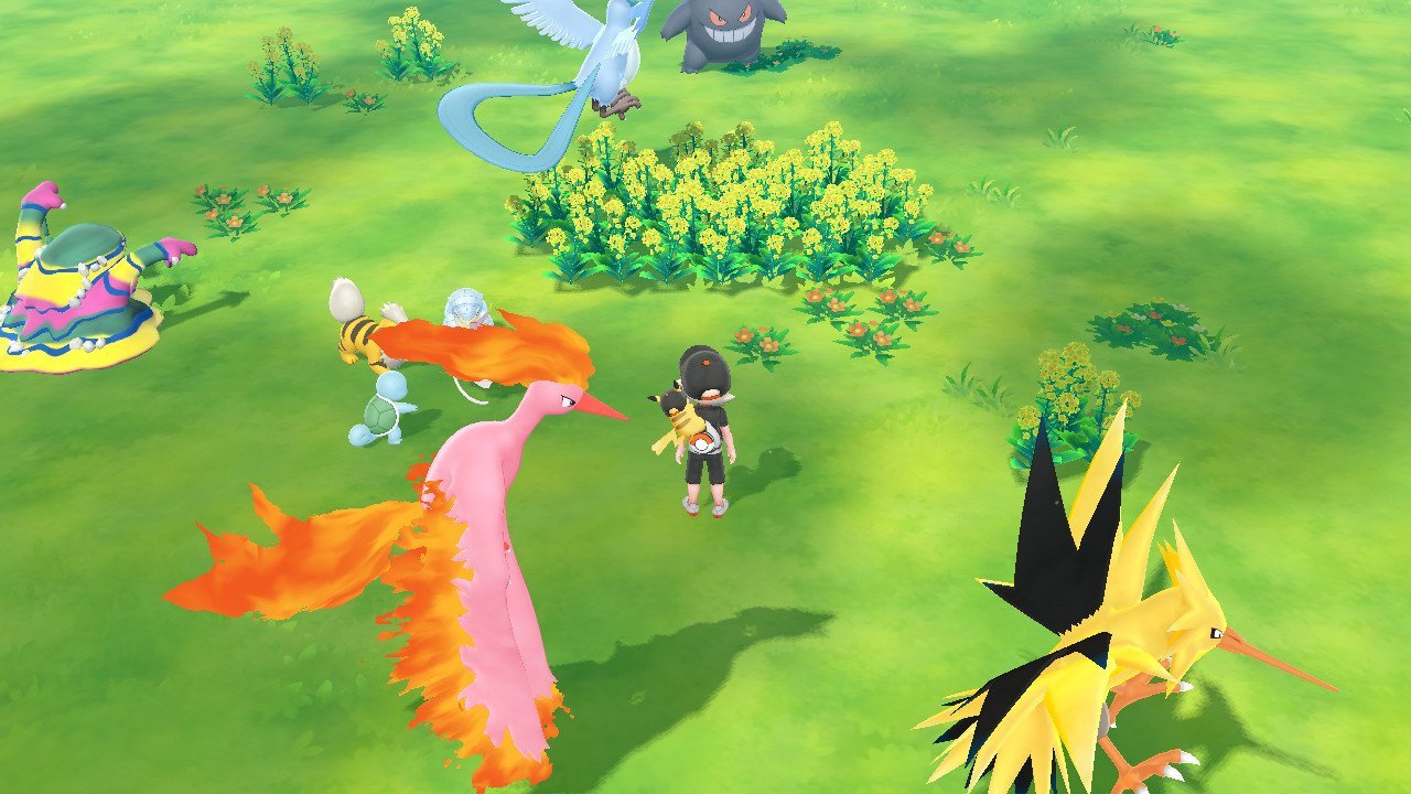 Shiny Moltres Appears After Over 3,000 Resets  Pokemon Let's Go Pikachu  Extreme Shiny Living Dex 