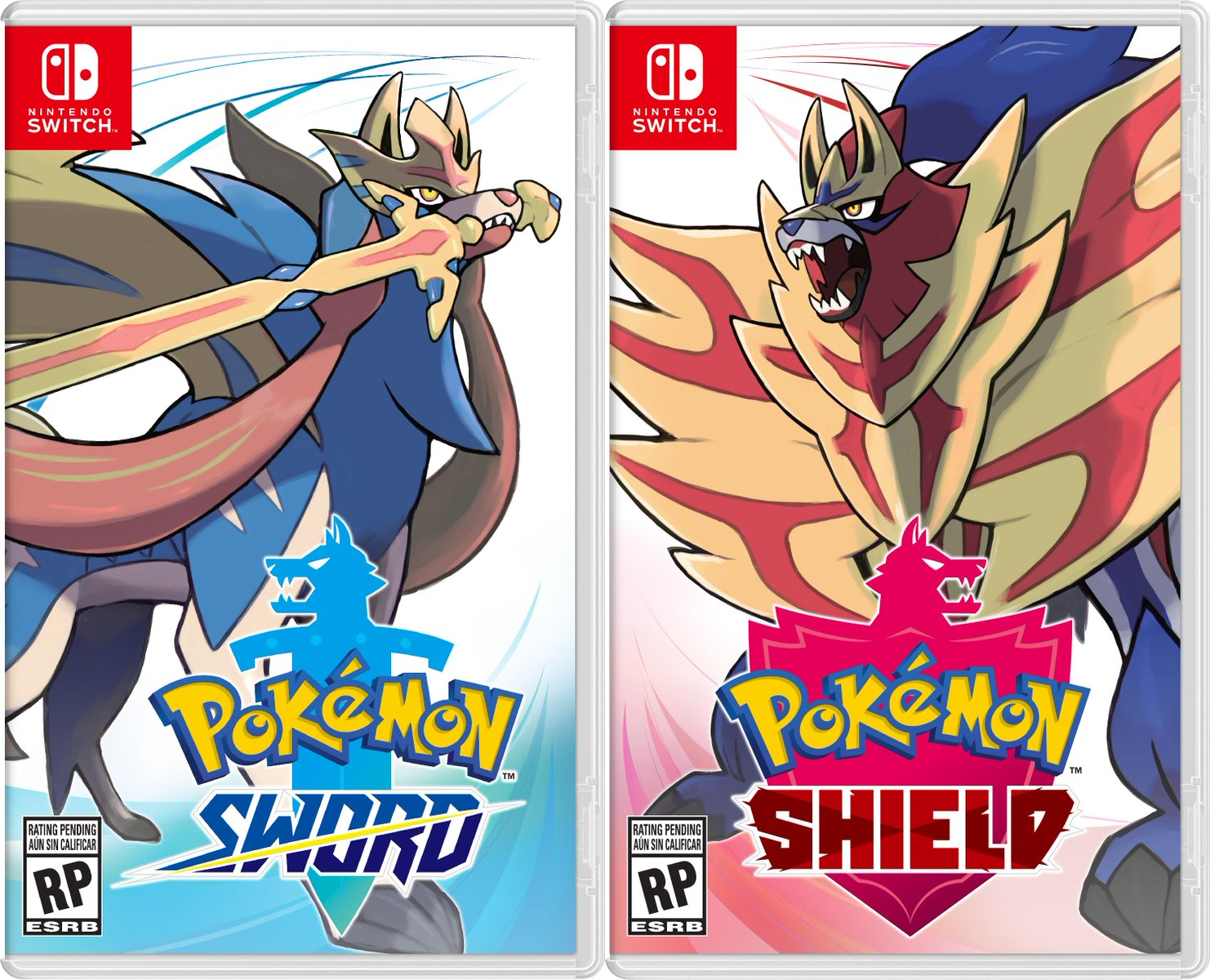 Pokemon sword box art