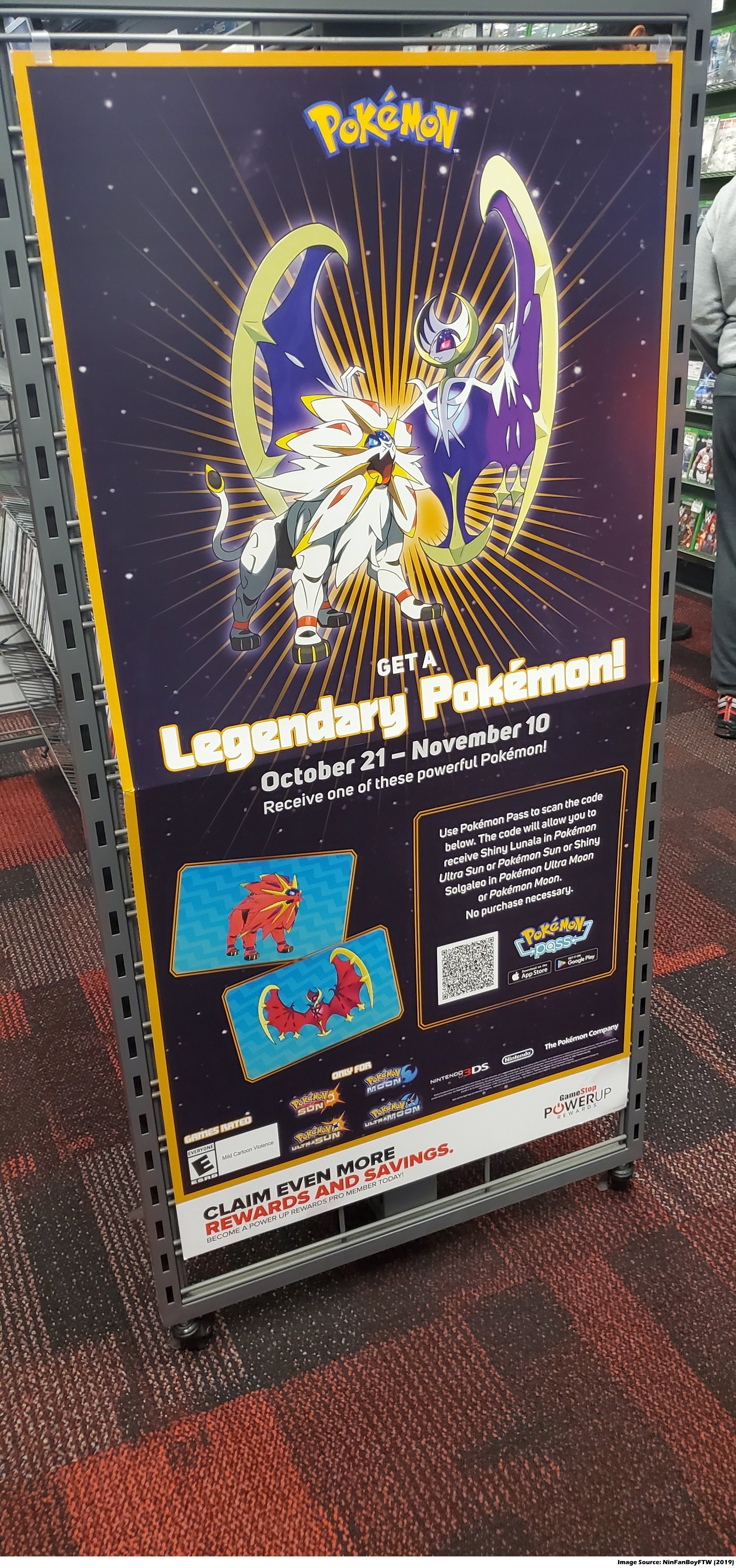 New GameStop Pokemon Event Hands Out Shiny Solgaleo and Lunala