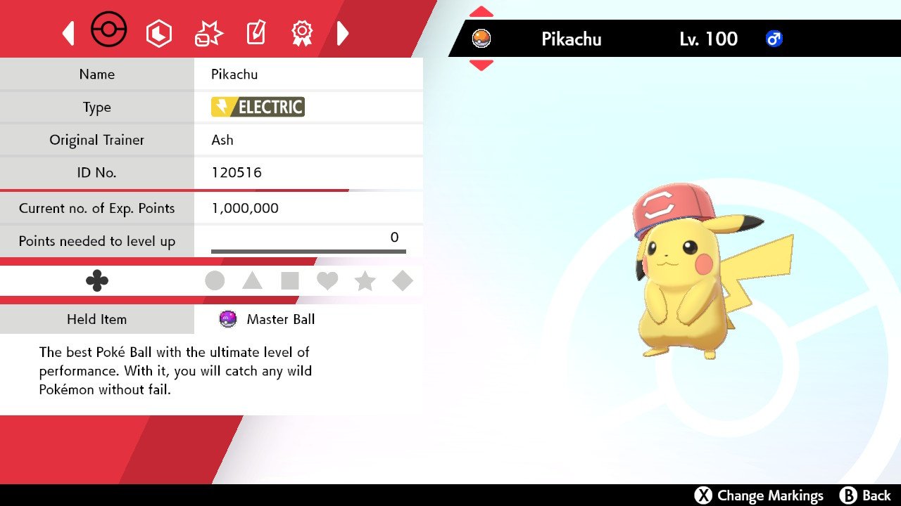 sword shield pikachu hat