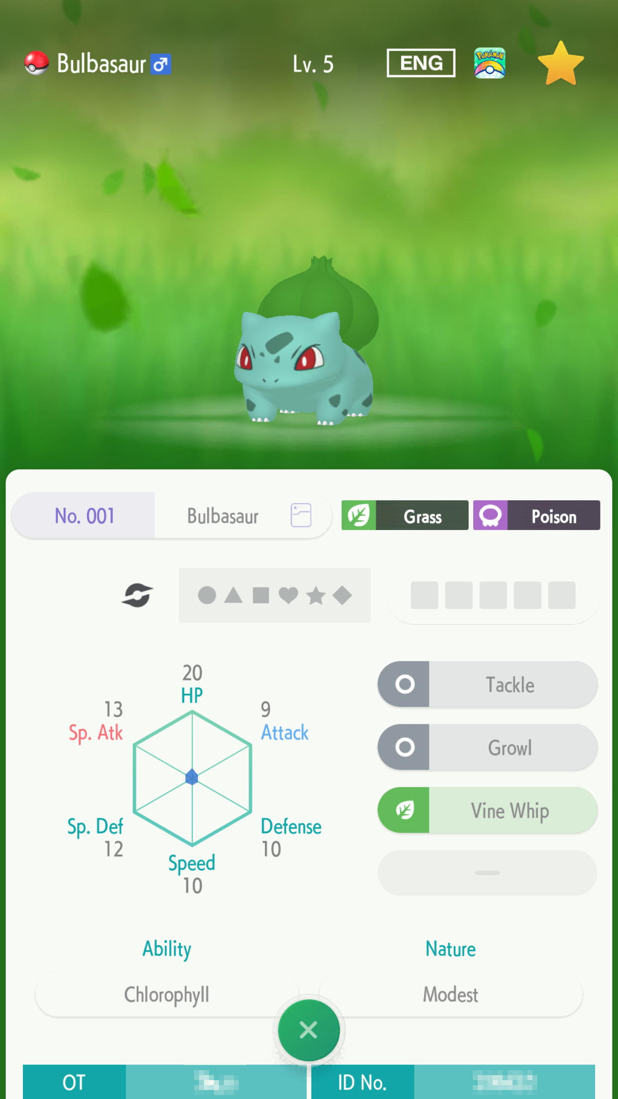 Pokemon Shiny Bulbasaur 13