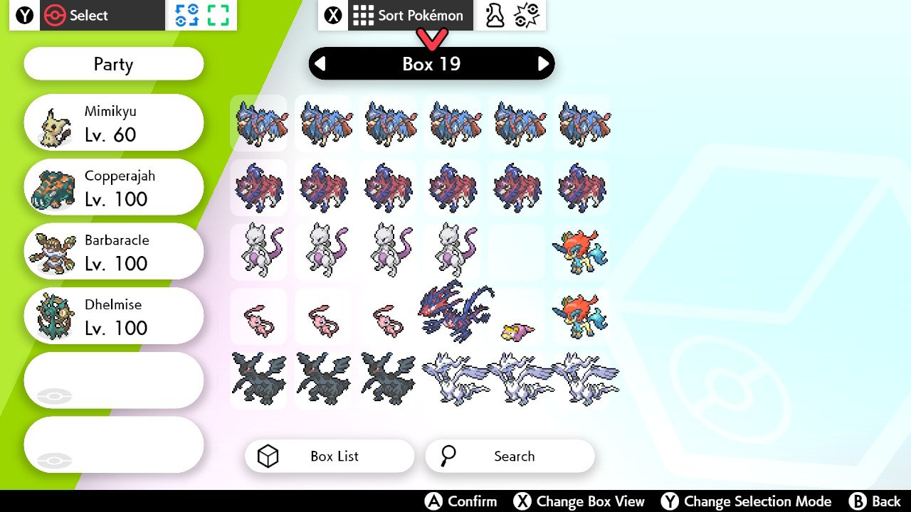 Pokemon Sword And Shield Complete Shiny Pokedex Extra User Contributed Saves Project Pokemon Forums