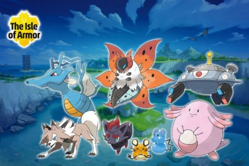 More information about "Legal: Full list of the new Isle of Armor Pokemon."