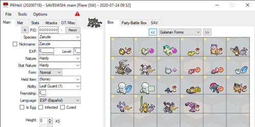 More information about "ALL SQUARE SHINY POKEMON FORMS (GALARIAN, ALOLA, NORMAL)"