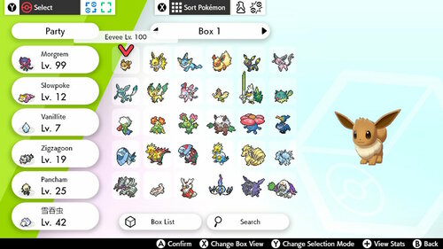More information about "Pokemon Sword Save complete evolve forms competitive,shinys,all legendarys ready for battle or giveaways"