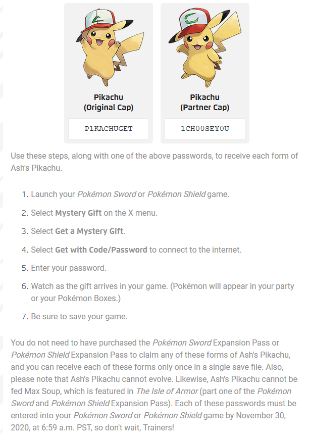 QR Gift: Shiny Partner Cap Pikachu - SM & USUM - Project Pokemon Forums