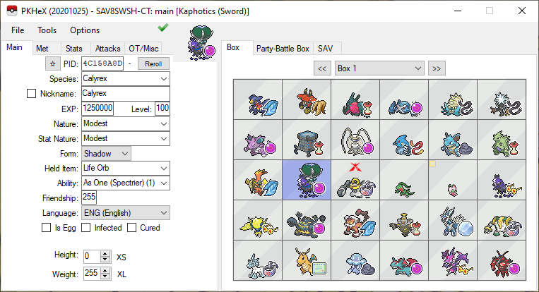 Encounter db - firered - scyter and ONIX evolve - PKHeX - Project Pokemon  Forums