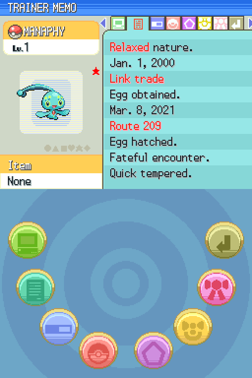 Manaphy Pokémon Ranger Pokémon Platinum Pokédex PNG, Clipart