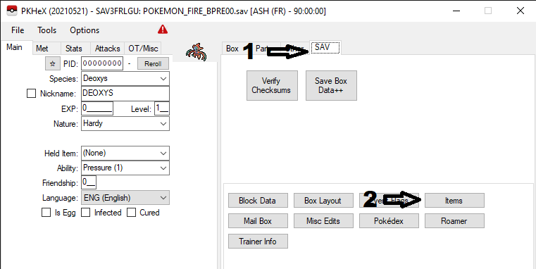 Pokémon Fire Red save not recognized - PKHeX - Project Pokemon Forums