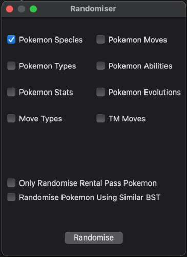 Pokémon Team Randomizer (Mac) - Download
