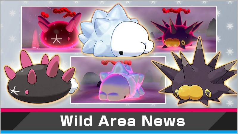 ◓ Pokémon Sword & Shield (Wild Area News): Small Pokémon Event