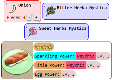 Flying Sandwich Recipes  Pokemon Scarlet and Violet (SV)｜Game8