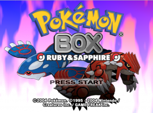 More information about "Pokemon Box: Ruby & Sapphire (Universal version)"