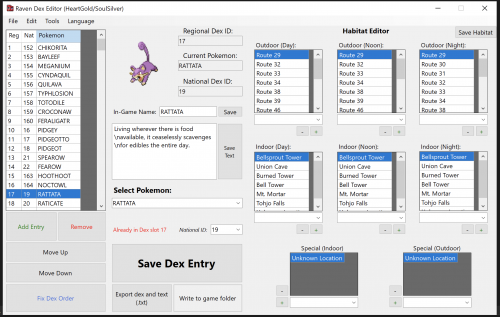 More information about "Raven Dex Editor (DS)"