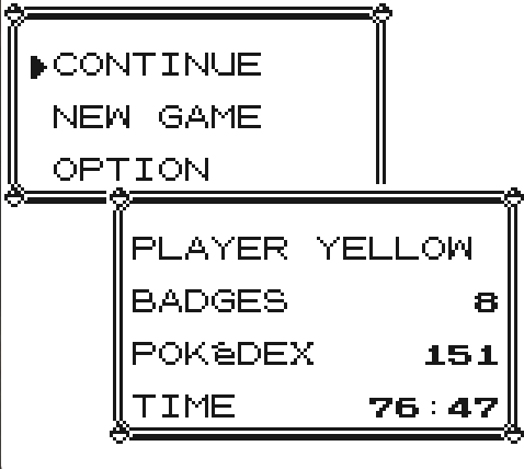 More information about "Pokemon - Yellow Version - Special Pikachu Edition (USA, Europe) Save File"