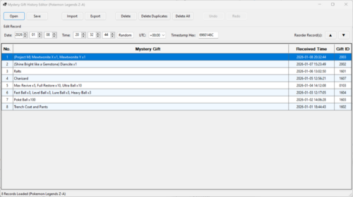 More information about "PKHeX Plugin: Mystery Gift History Editor"