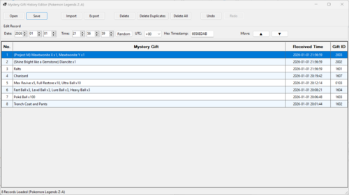 More information about "PKHeX Plugin: Mystery Gift History Editor"