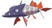 Barraskewda shiny 3D sprite