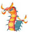 Centiskorch shiny 3D sprite