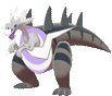 Dracozolt shiny 3D sprite