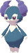 Indeedee shiny 3D sprite