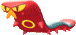 Sizzlipede shiny 3D sprite