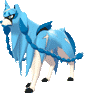 Zacian shiny 3D sprite
